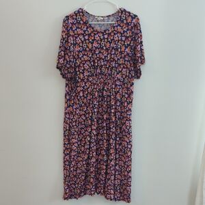 Boden Women's US 20/22L Floral Midi Dress